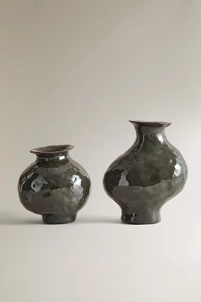IRREGULAR CERAMIC VASE