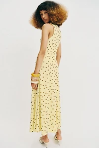 FLOWY POLKA DOT DRESS