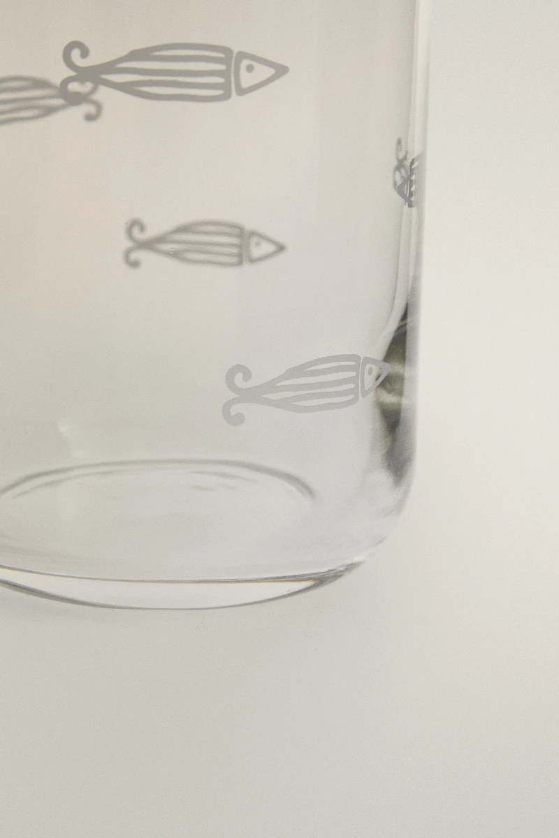 FISH GLASS TUMBLER
