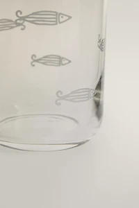 FISH GLASS TUMBLER