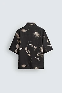 FLUID FLORAL PRINT SHIRT