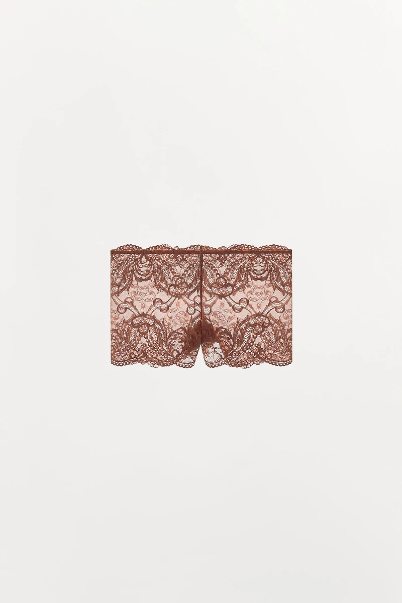 LACE CULOTTE BRIEF