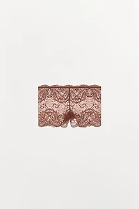 LACE CULOTTE BRIEF