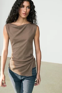 100% cotton knit top