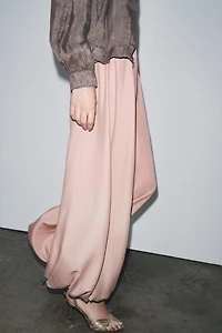 ZW COLLECTION FLOWY GATHERED PANTS