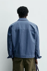 BLOUSON REGULAR FIT À POCHES