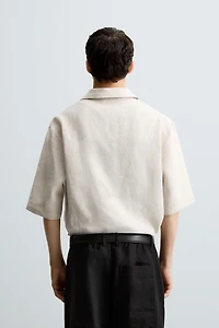 100% LINEN POLO SHIRT
