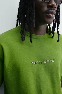 RELAXED FIT WASHED PRINT T-SHIRT