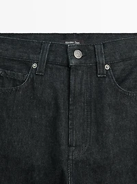 High-waist wide-leg jeans