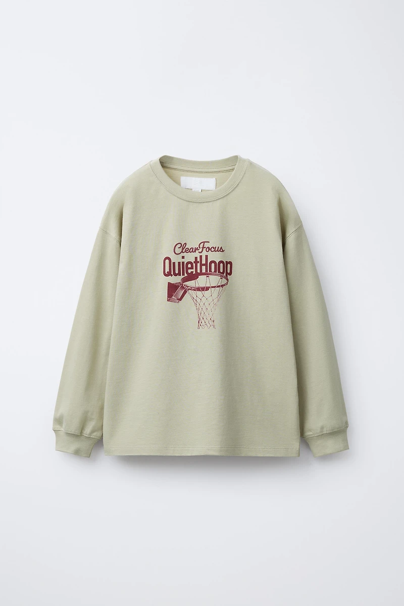 T-SHIRT IMPRIMÉ SPORTS