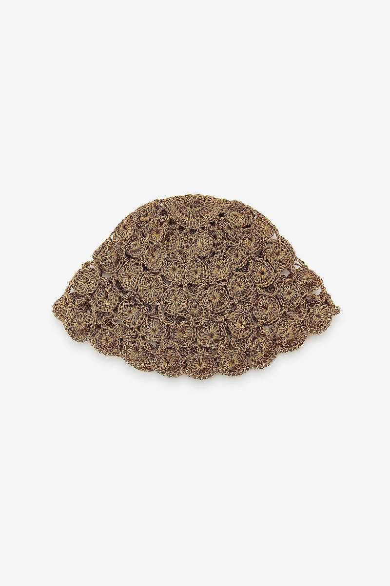 LIMITED EDITION BEADED CROCHET CAP