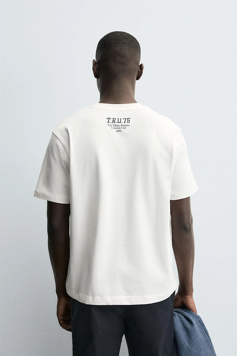 T-SHIRT À PIÈCE LAPIN