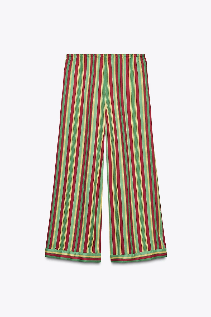 STRIPED PAJAMA PANTS ZW COLLECTION