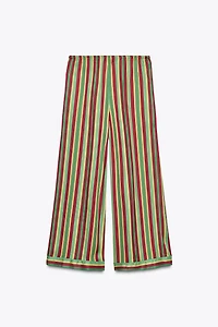 STRIPED PAJAMA PANTS ZW COLLECTION