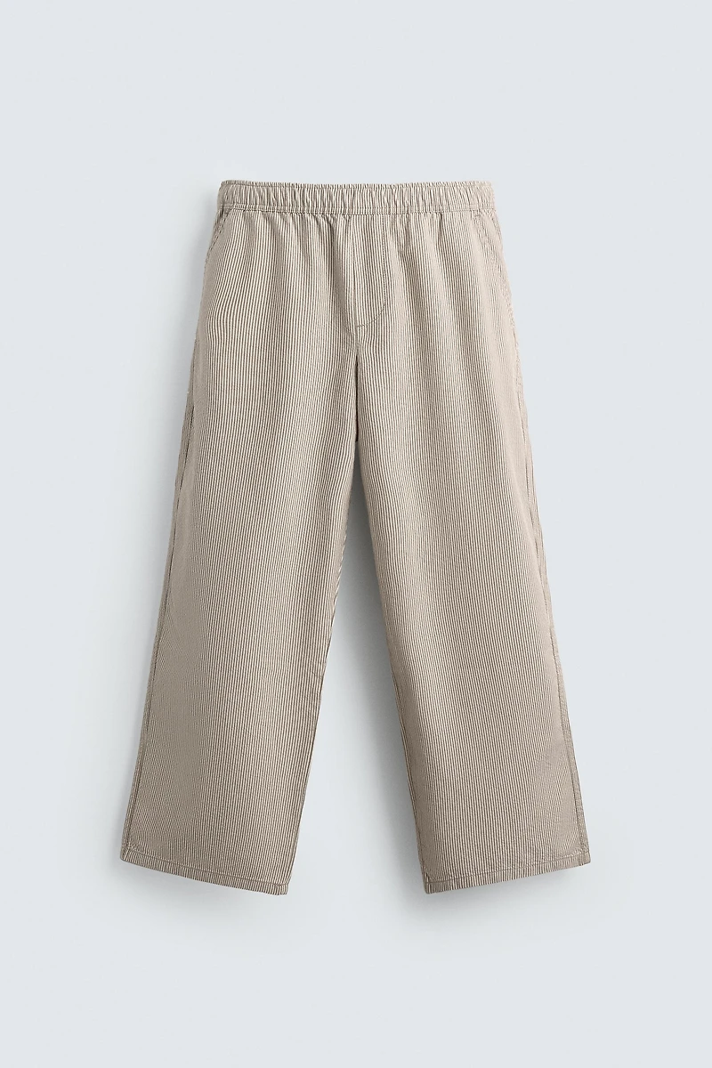 RELAXED FIT STRIPE PANTS