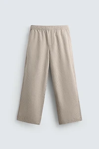 RELAXED FIT STRIPE PANTS