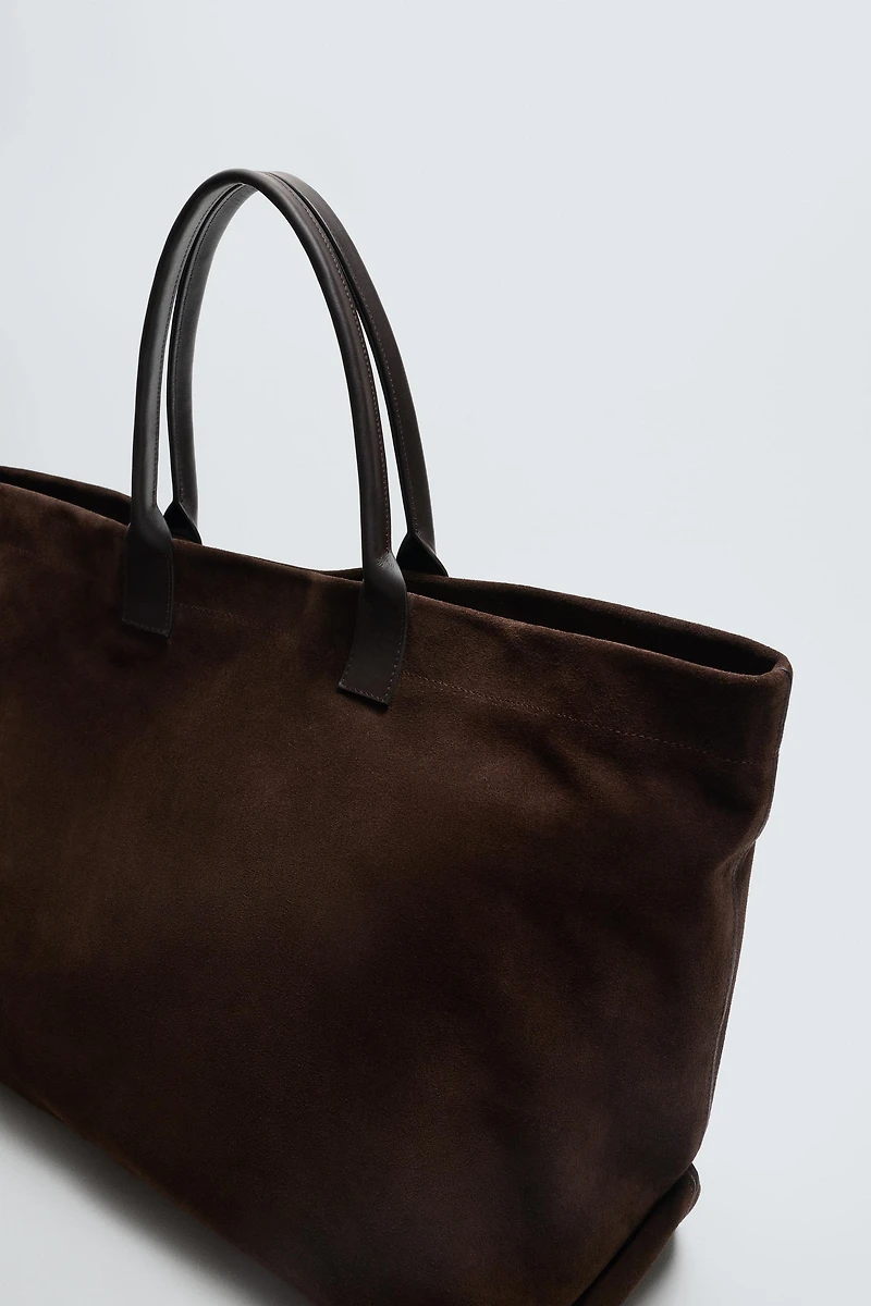 LIMITED EDITION LEATHER SHOPPER BAG