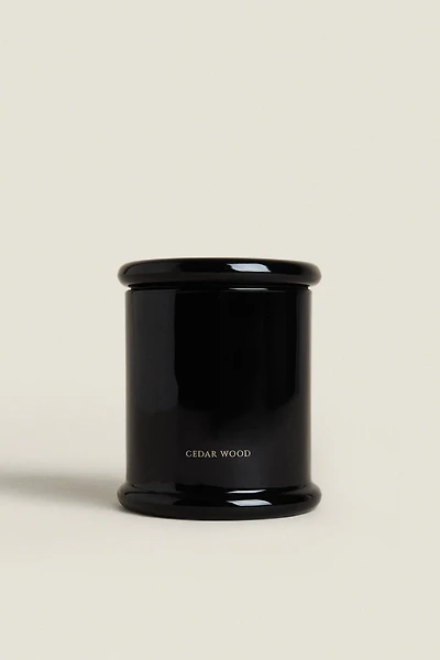 (350 G) CEDAR WOOD SCENTED CANDLE