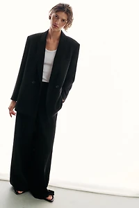 HIGH-WAISTED WIDE LEG PANTS