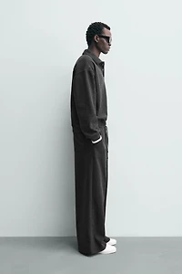 PANTALON DE JOGGING COUPE LARGE TEXTURÉ