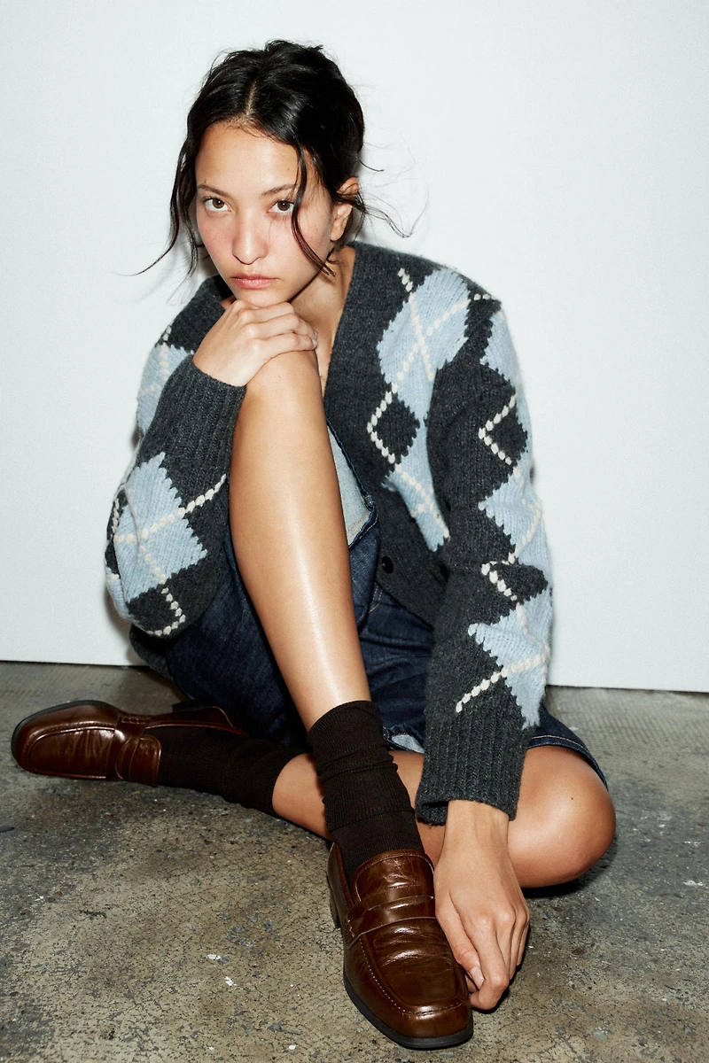 LEATHER LOAFERS