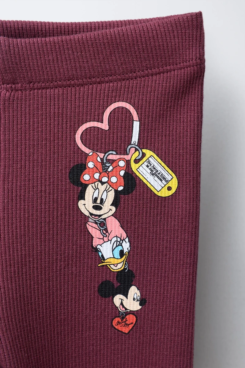 LEGGING CÔTELÉ MINNIE MOUSE ET SES AMIS © DISNEY