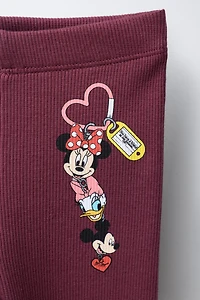 LEGGING CÔTELÉ MINNIE MOUSE ET SES AMIS © DISNEY