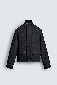 BLOUSON EN DENIM AVEC POCHES