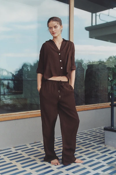 PANTALON FLUIDE DROIT