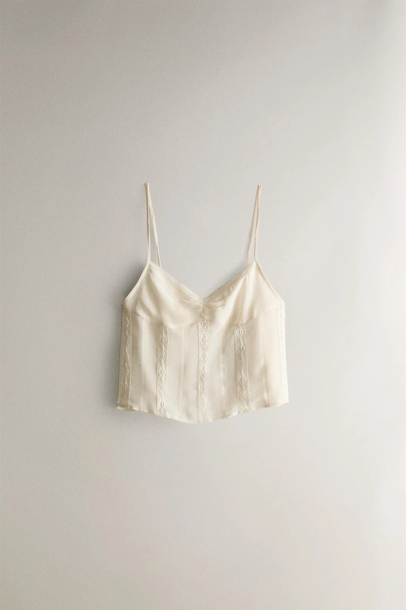LACE COTTON TOP