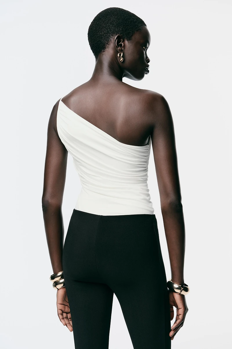BODY ASYMÉTRIQUE DRAPÉ