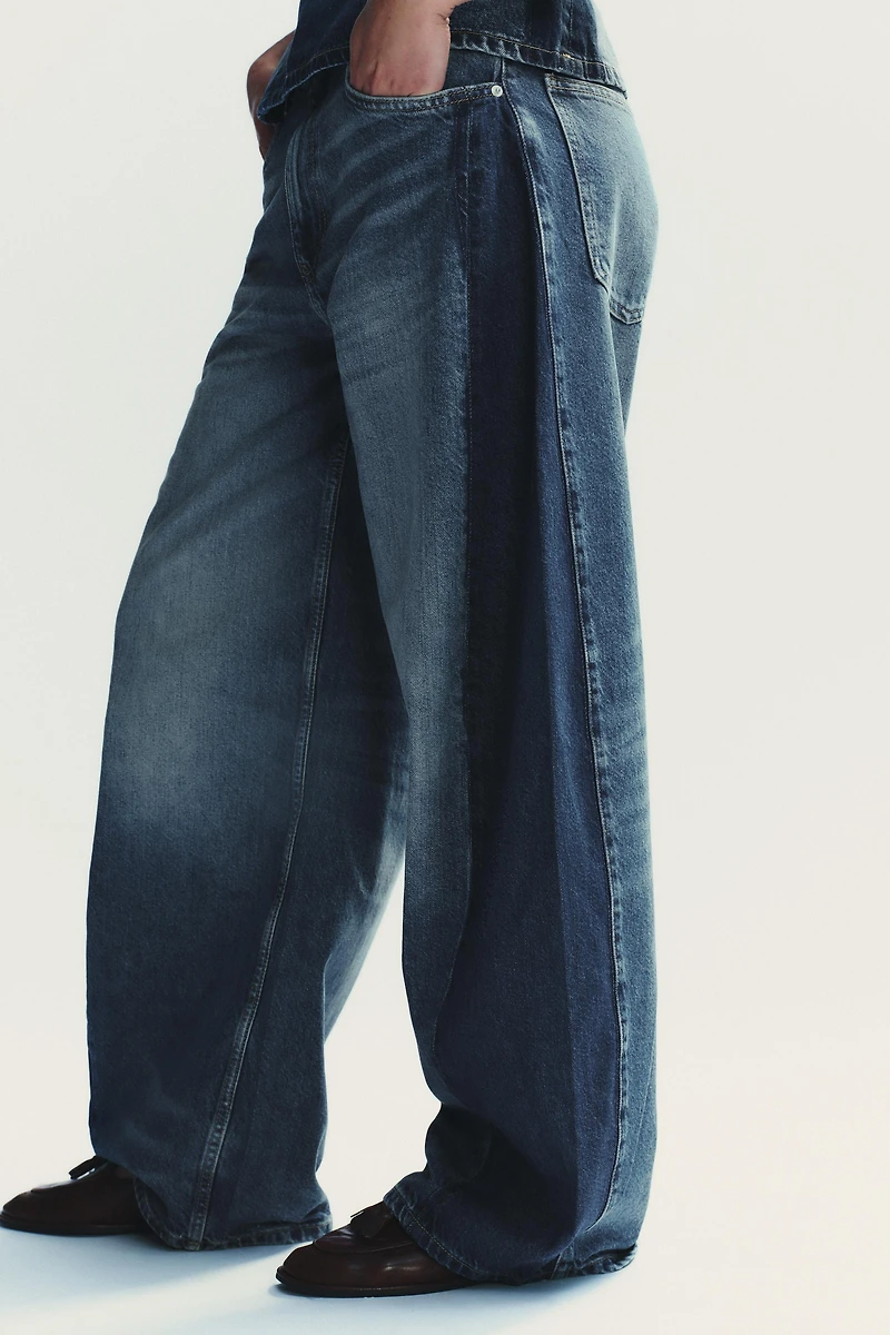 TRF OVERSIZE BALLOON HIGH WAIST JEANS