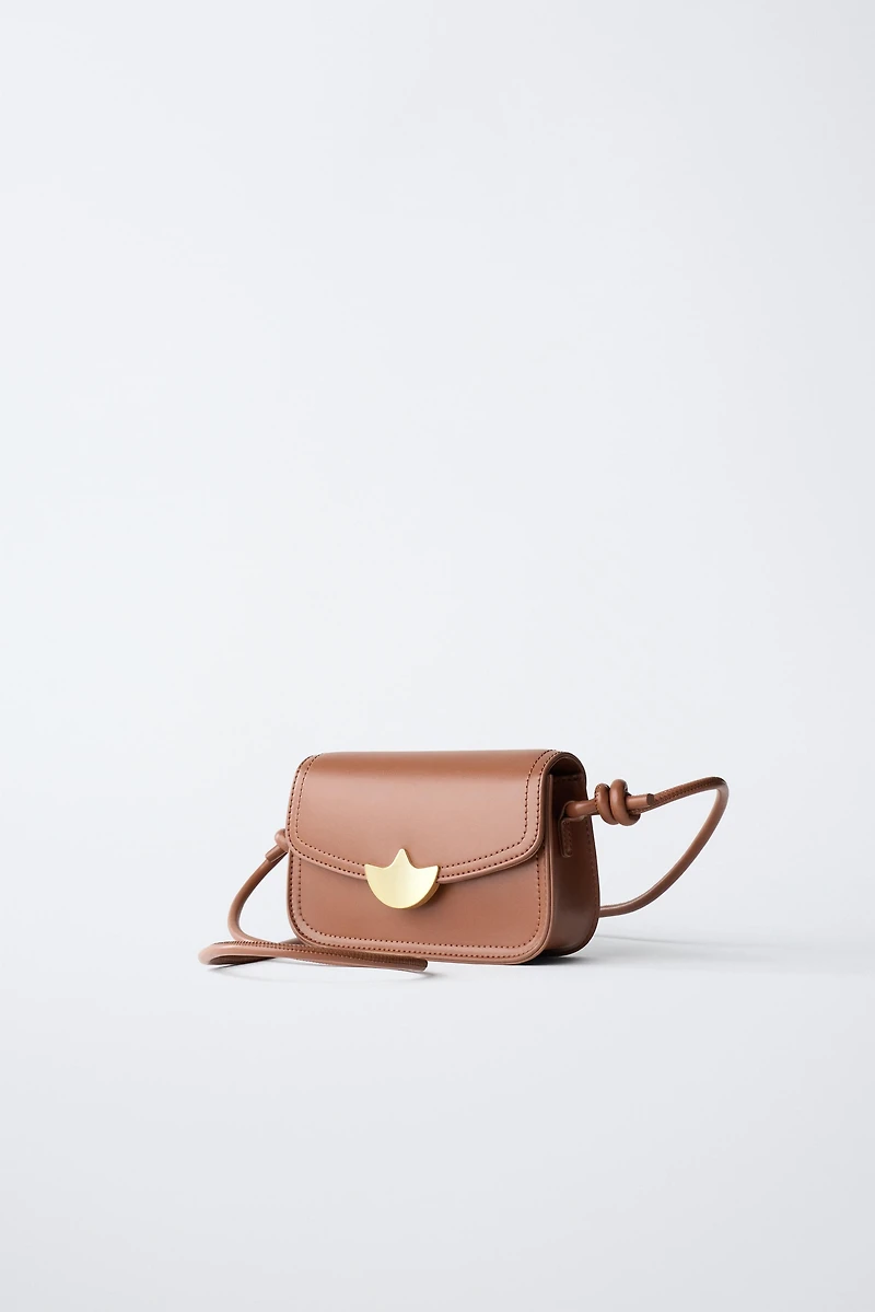 TULIP DETAIL CROSSBODY BAG