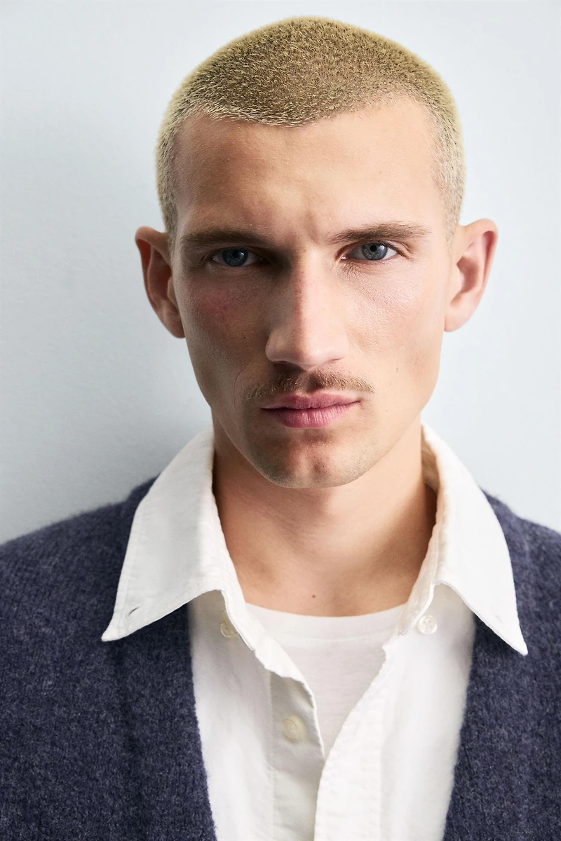 TEXTURED KNIT CARDIGAN