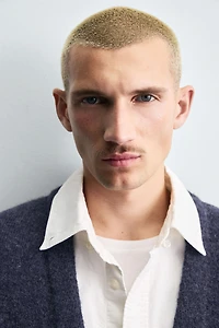 TEXTURED KNIT CARDIGAN