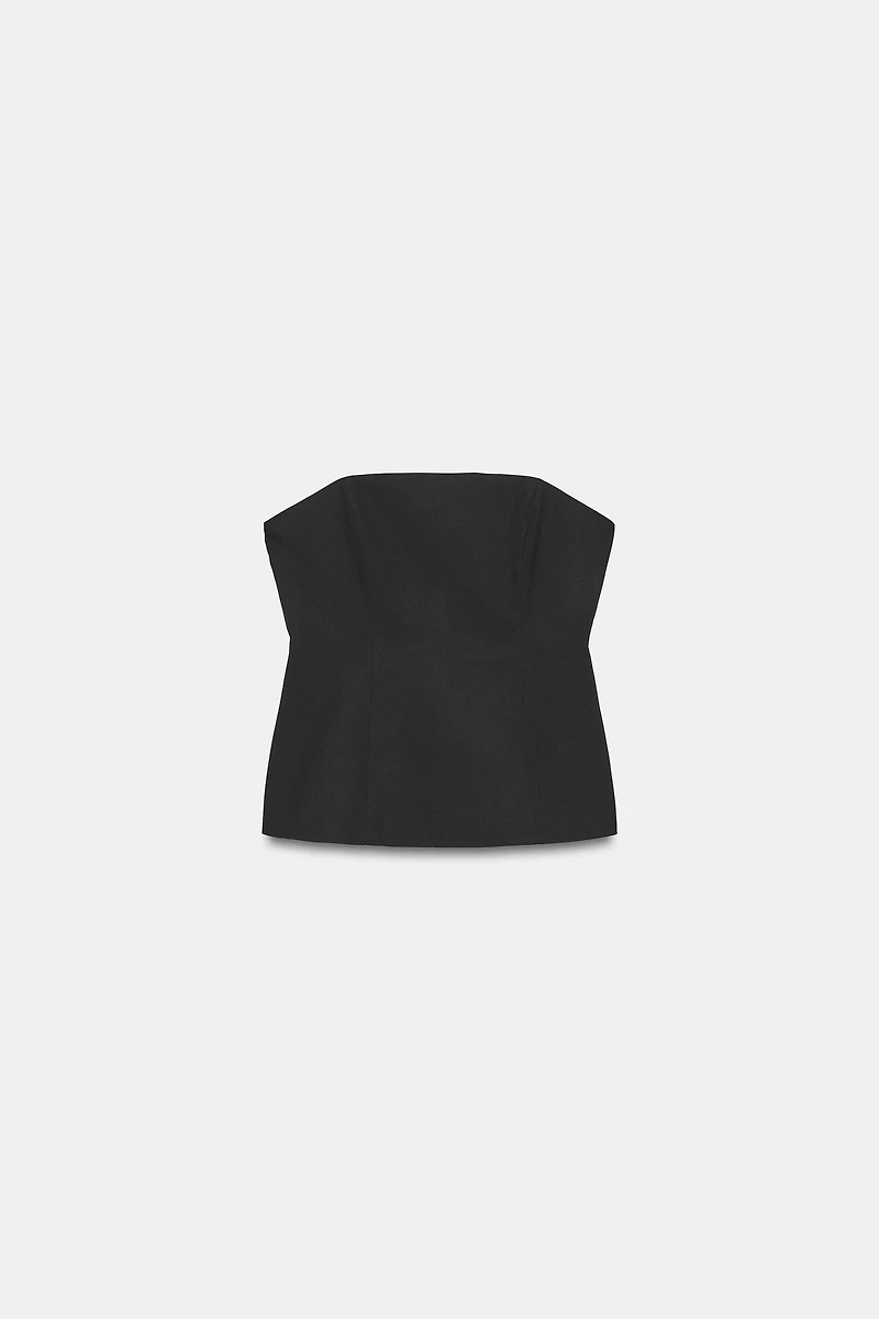 STRAPLESS TOP