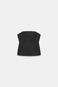 STRAPLESS TOP