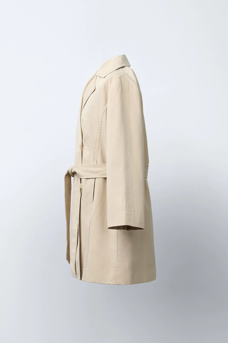 BASIC LONG TRENCH COAT