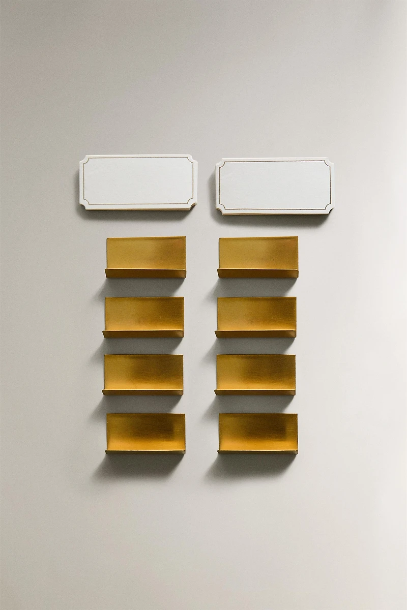 SET OF CHRISTMAS CARD PLACEHOLDERS (SET OF 12)