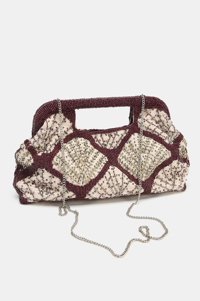 EMBELLISHED CLUTCH