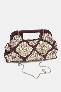 EMBELLISHED CLUTCH
