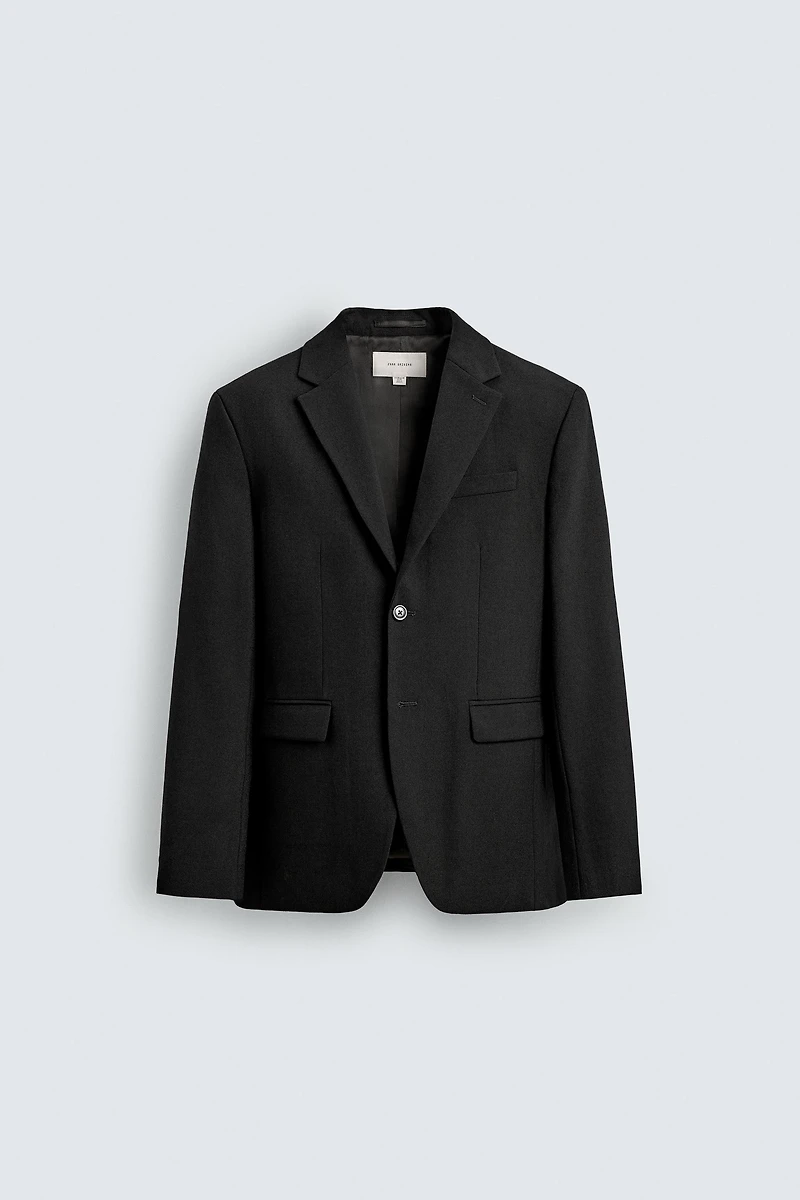 100% WOOL SUIT BLAZER