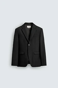 100% WOOL SUIT BLAZER