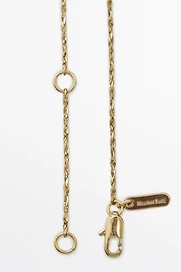 Antique crystal piece necklace