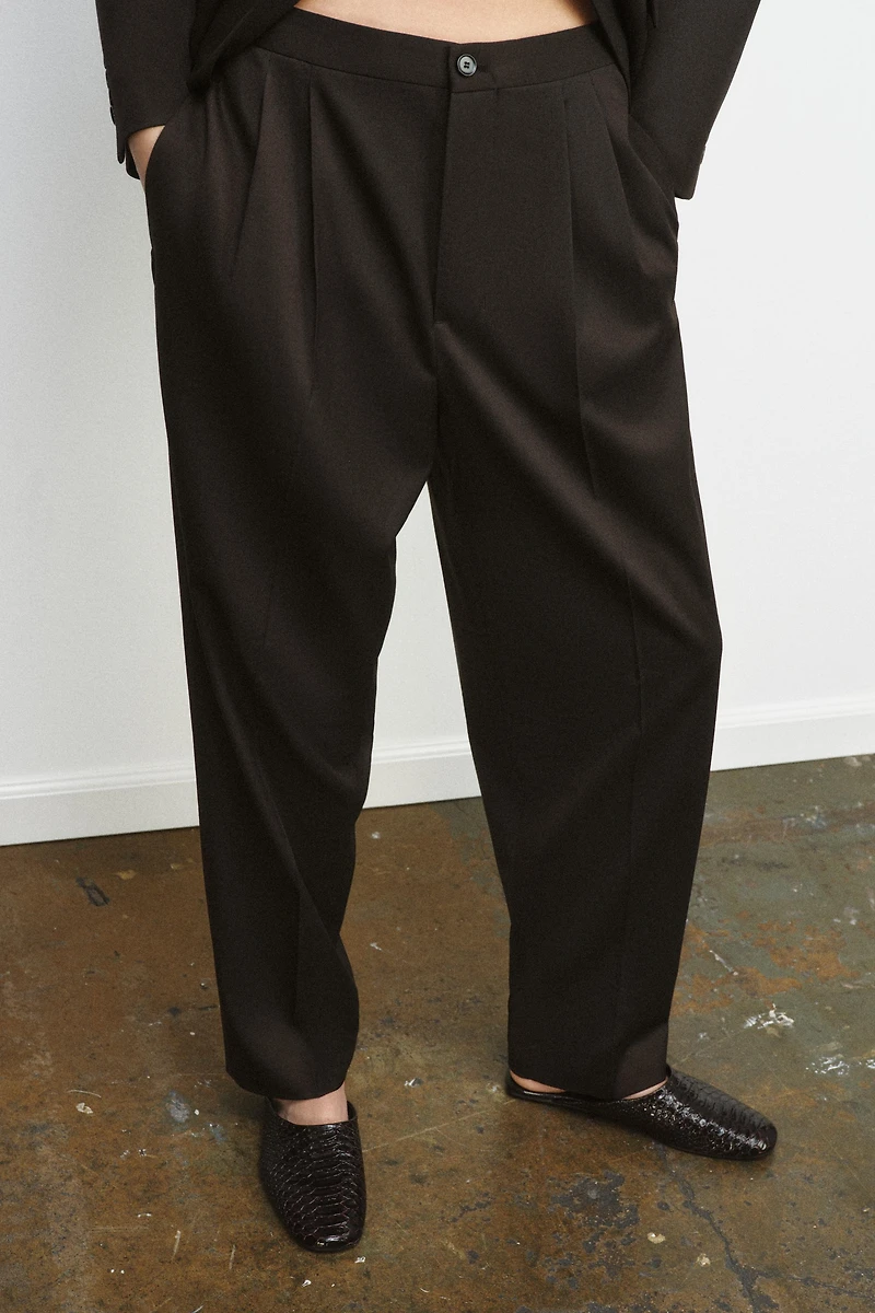 ZW COLLECTION PLEATED PANTS