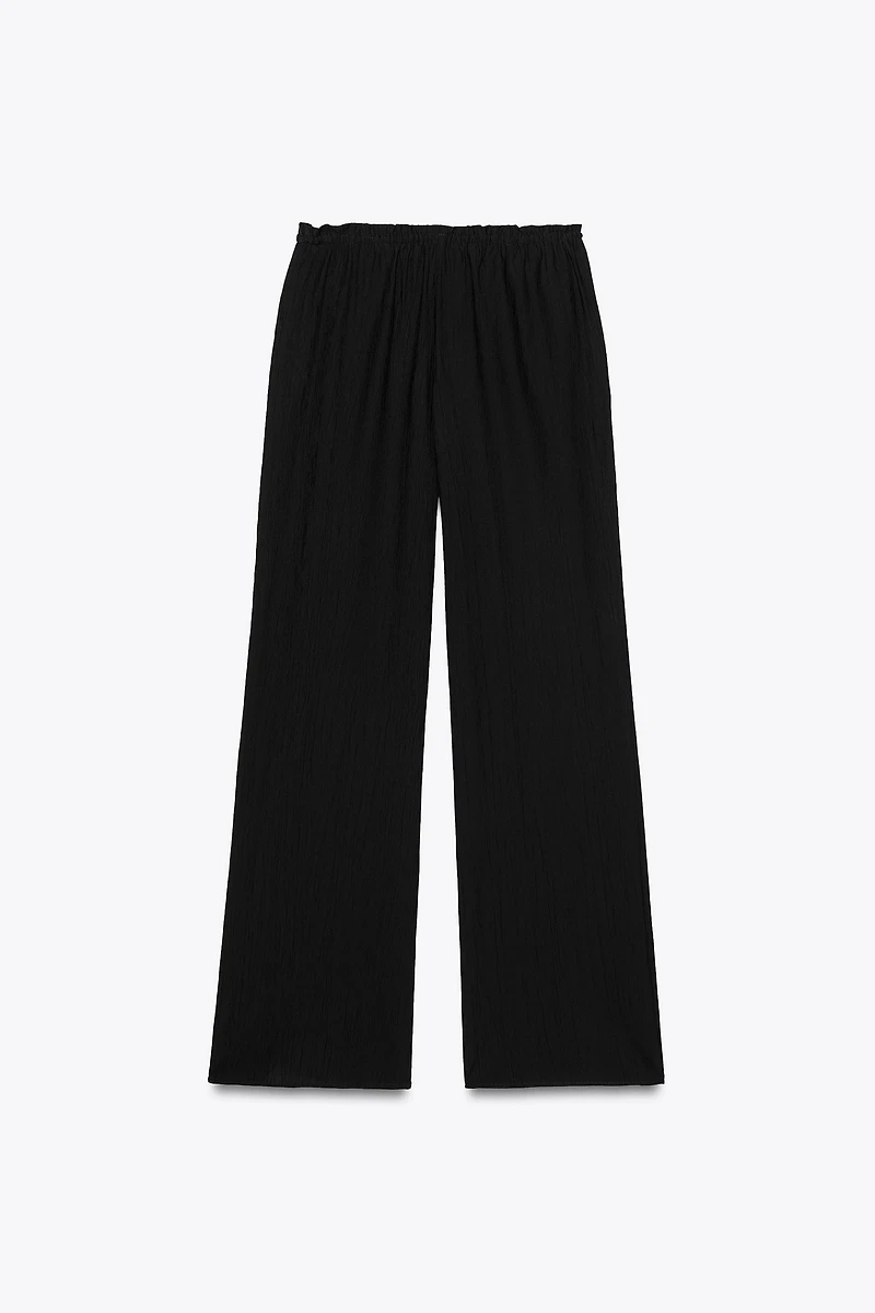 TEXTURED WEAVE PANTS