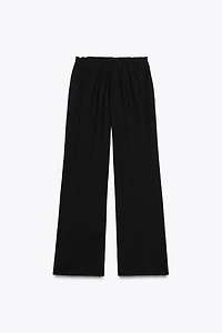 TEXTURED WEAVE PANTS