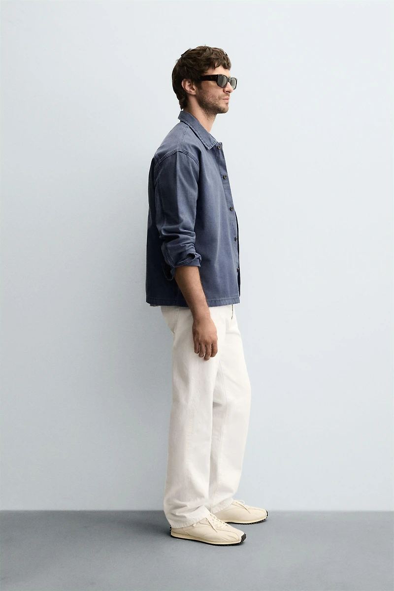 BOXY FIT DENIM SHIRT