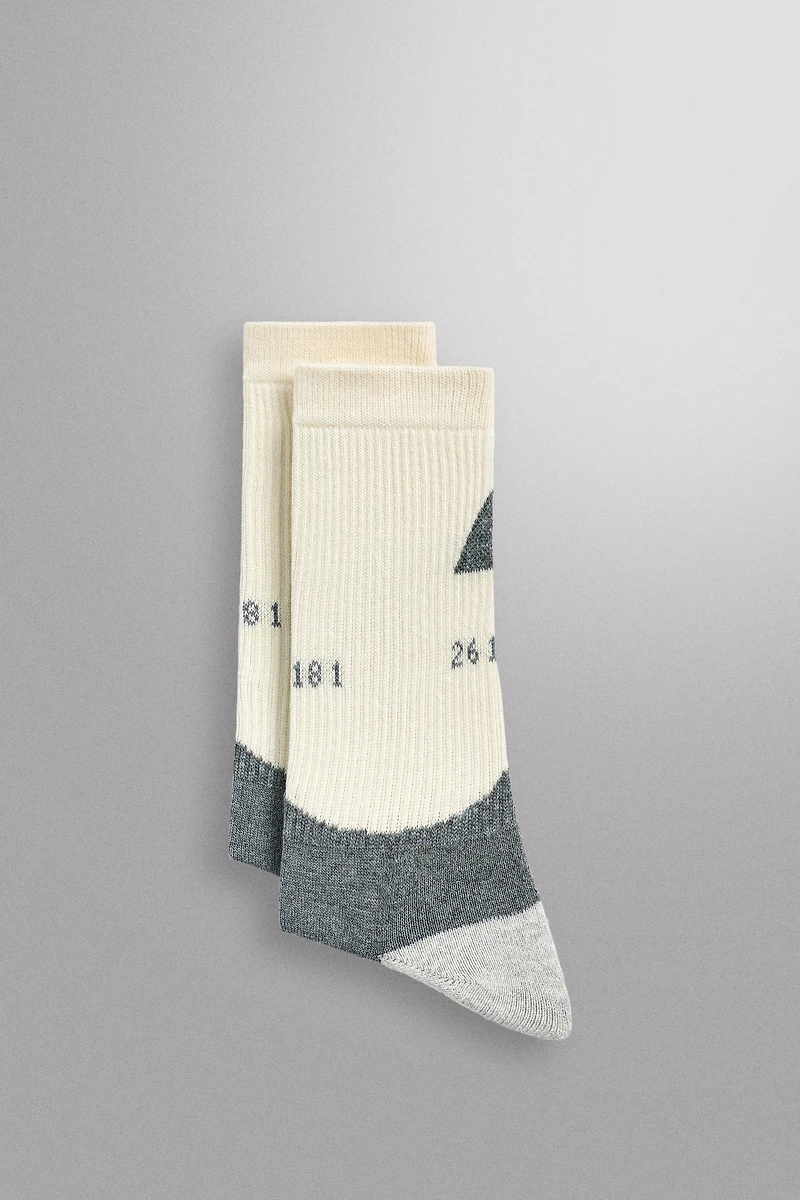 LOT DE 2 PAIRES CHAUSSETTES D'ENTRAÎNEMENT