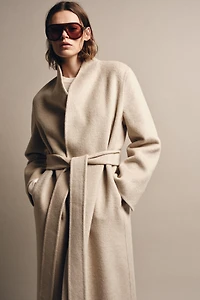 MANTEAU MINIMAL MÉLANGE LAINE ZW COLLECTION ÉDITION LIMITÉE